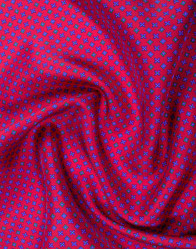 Patrick Hellmann Collection Red Pocket Square 100% Silk thumbnail 2