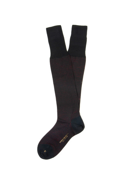 Patrick Hellmann CollectionSocks With small Red Dots image678