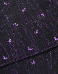 Patrick Hellmann Collection Black With Purple Socks  thumbnail 1