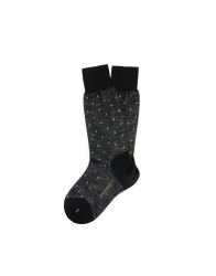Patrick Hellmann Collection Black And Grey Socks  thumbnail