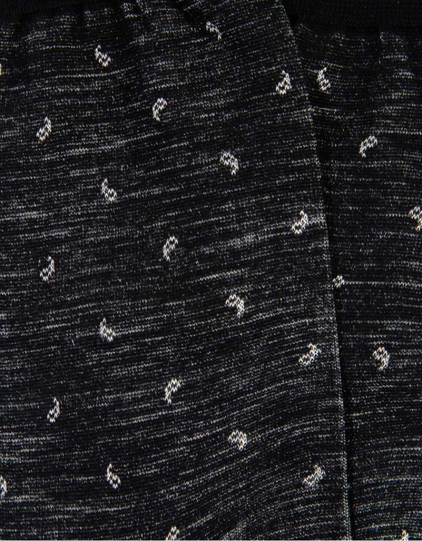Patrick Hellmann Collection Black And Grey Socks  image