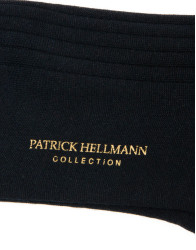 Patrick Hellmann Collection Navy Blue Wool Socks  thumbnail 1