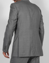 Patrick Hellmann Collection Grey Single-Breast Suit 90% Wool 10% Silk thumbnail 3