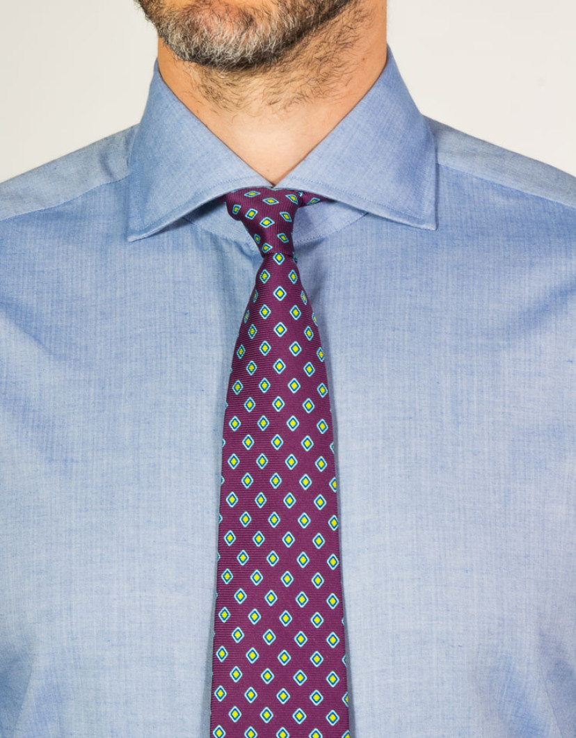 Patrick-Hellmann-Collection-Blue-Shirt-100-Cotton-image Patrick Hellmann Collection Blue Shirt 100% Cotton image