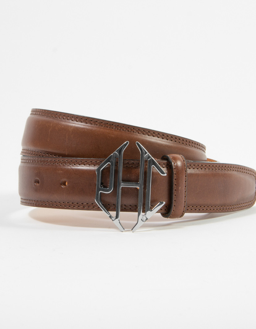 Patrick-Hellmann-Collection-Brown-Belt-Genuine-Leather-image Patrick Hellmann Collection Brown Belt Genuine Leather image