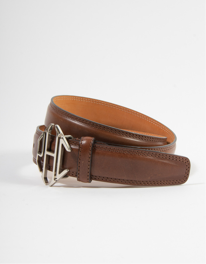 Patrick-Hellmann-Collection-Brown-Belt-Genuine-Leather-image Patrick Hellmann Collection Brown Belt Genuine Leather image