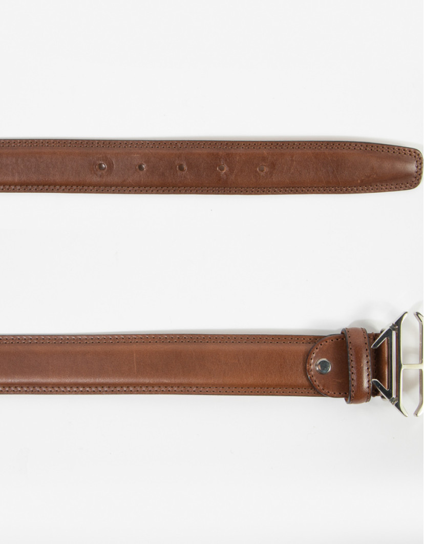 Patrick-Hellmann-Collection-Brown-Belt-Genuine-Leather-image Patrick Hellmann Collection Brown Belt Genuine Leather image