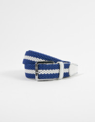 Patrick Hellmann Collection Blue Woven Belt  thumbnail