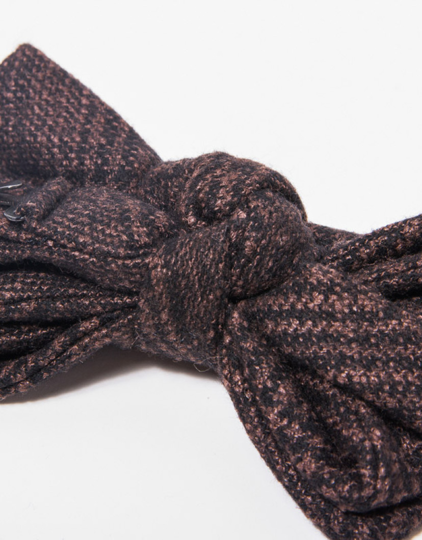 Patrick Hellmann Collection Men's Tiebow in Brown image