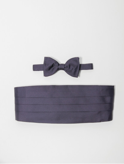 Patrick Hellmann CollectionTiebow & Cummerbund Setimage1109