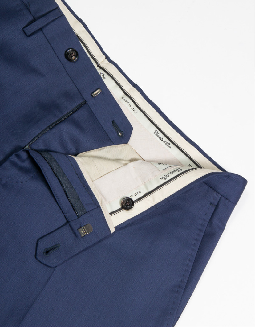 Castello d'Oro Blue Classic Trousers image