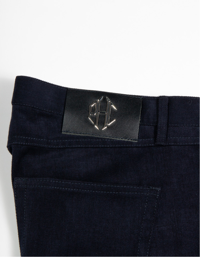 Patrick Hellmann Collection Navy Blue Casual Men's Trousers image