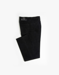 Patrick Hellmann Collection Black Velvet Trousers  thumbnail