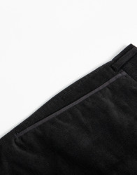 Patrick Hellmann Collection Men's Black Velvet Trousers thumbnail 3