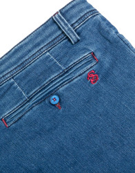 Scissor Scriptor Light Blue Denim Jeans thumbnail 3