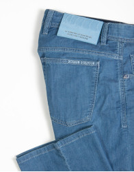 Scissor Scriptor Light Blue Denim Jeans Fine Material thumbnail 1