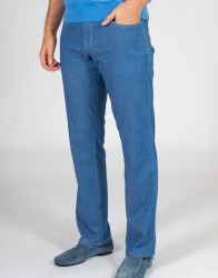 Scissor Scriptor Denim Trousers Fine Material thumbnail 1