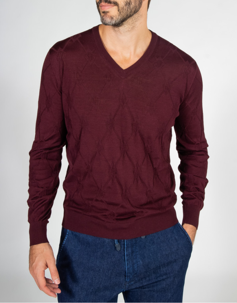 Patrick Hellmann Collection Men's V-Neck Pullover image