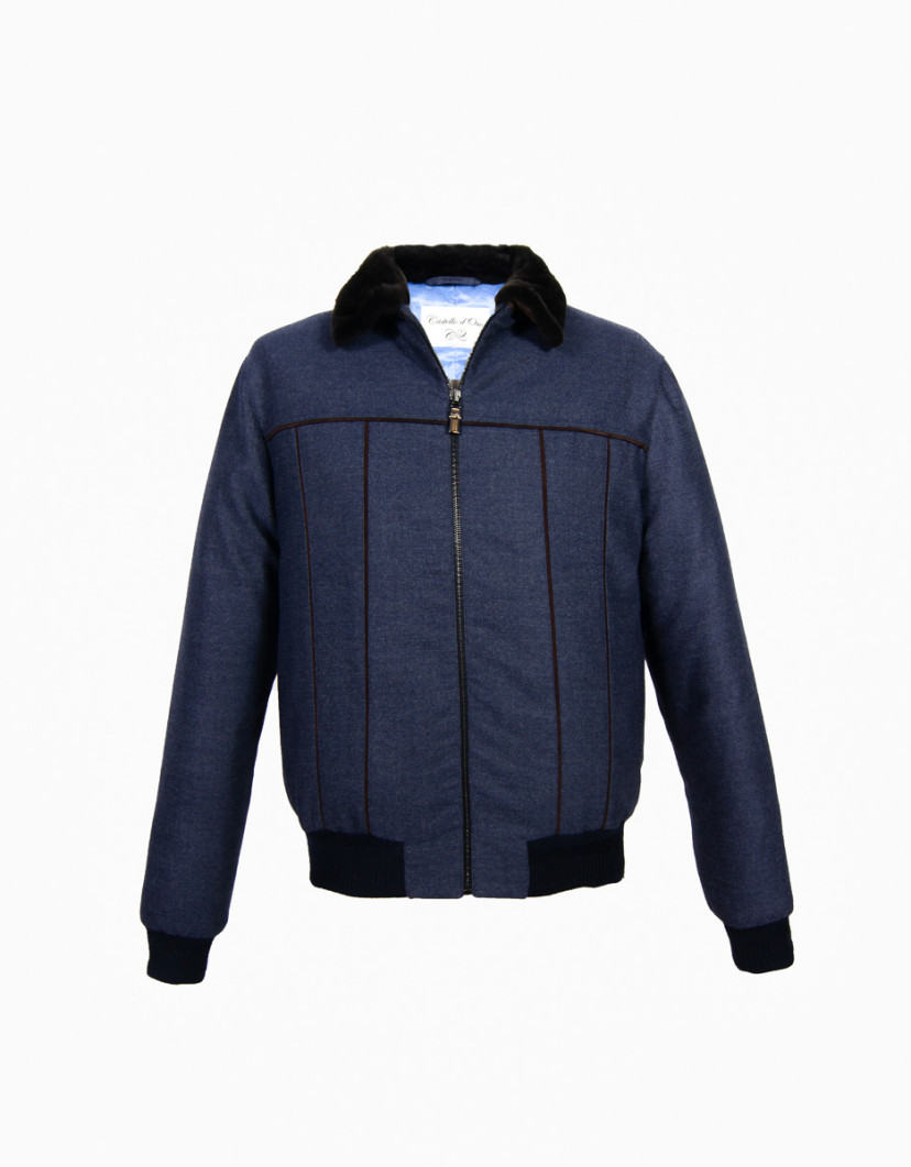 Castello-dOro-Blue-Zip-Jacket-image Castello d'Oro Blue Zip Jacket image