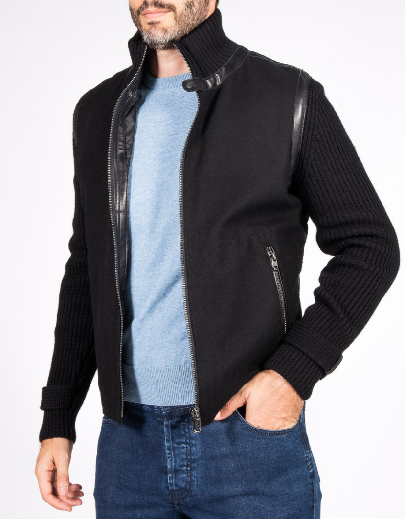 Patrick Hellmann Collection Turtle Neck Jacket with Zip image