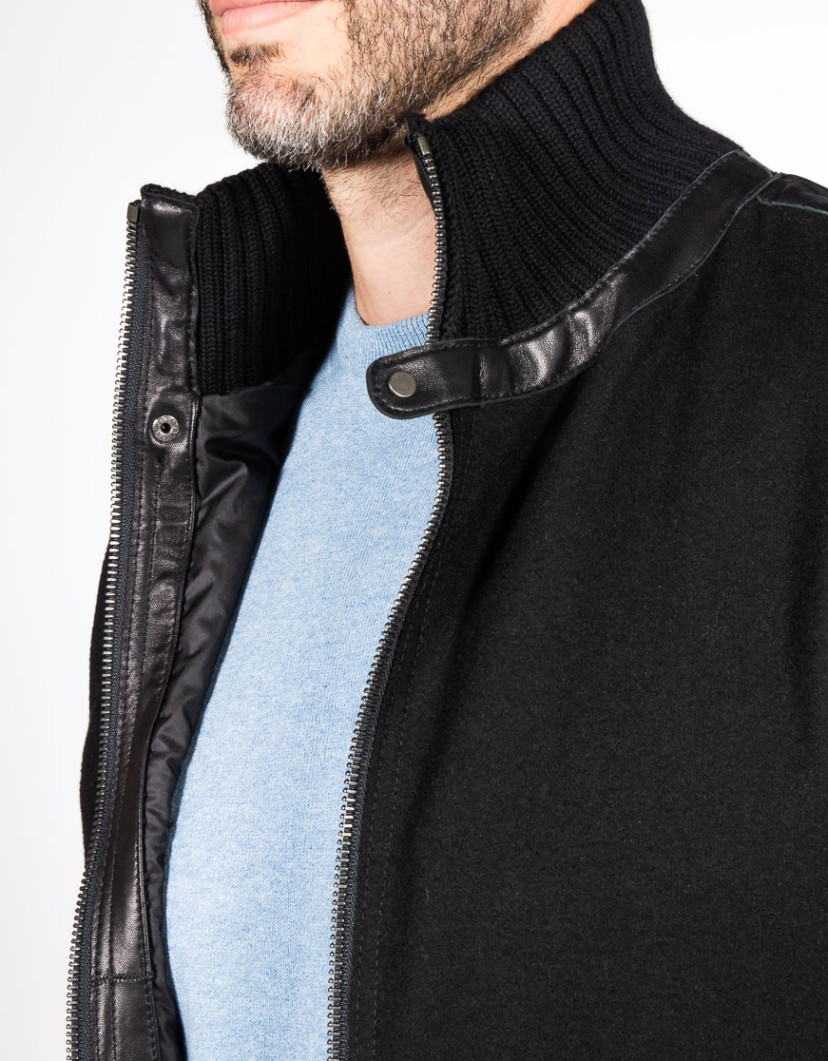 Patrick Hellmann Collection Turtle Neck Jacket with Zip image