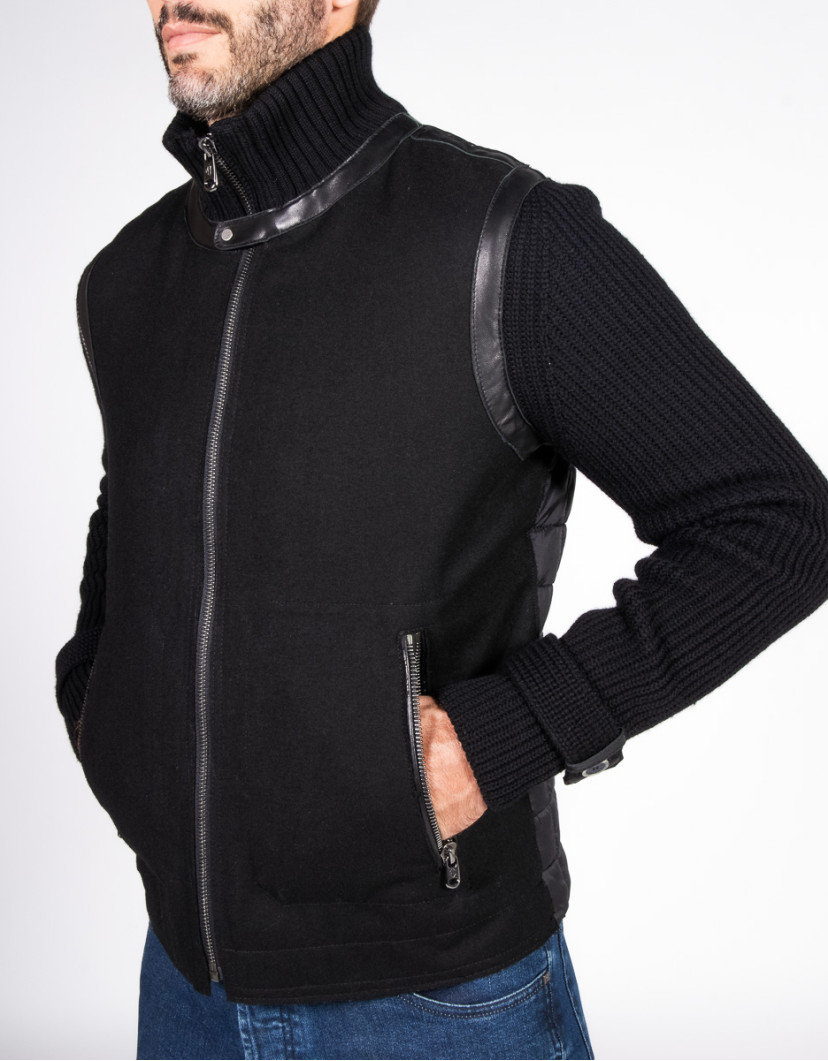Patrick Hellmann Collection Turtle Neck Jacket with Zip image