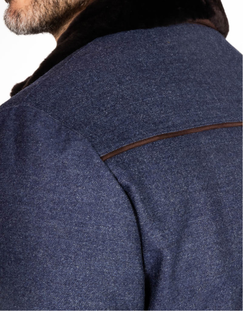 Castello-dOro-Blue-Zip-Jacket-image Castello d'Oro Blue Zip Jacket image