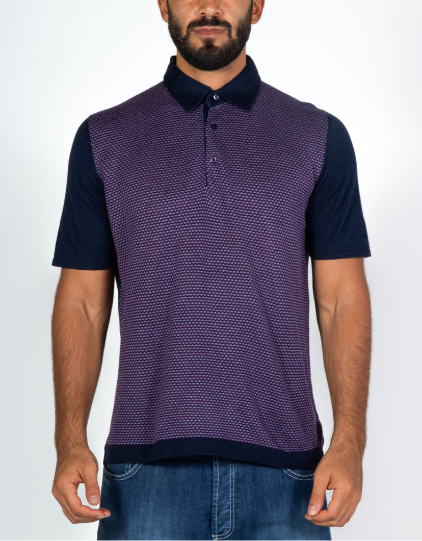 Patrick Hellmann Collection Silk Polo T-shirt  image