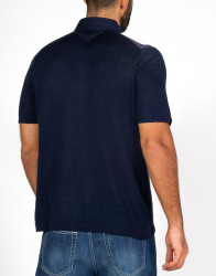 Patrick Hellmann Collection Silk Polo T-shirt  thumbnail 3