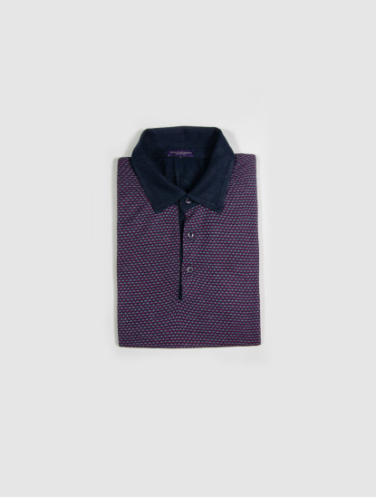 Patrick Hellmann CollectionSilk Polo T-shirt image529