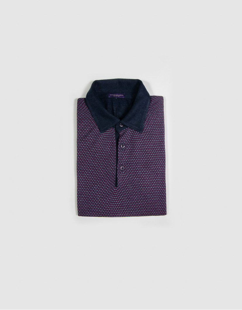 Patrick Hellmann Collection Silk Polo T-shirt  image