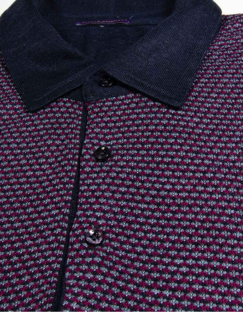 Patrick Hellmann Collection Silk Polo T-shirt  image