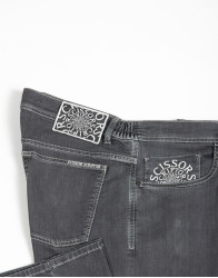 Scissor Scriptor Men's Grey Jeans thumbnail 1