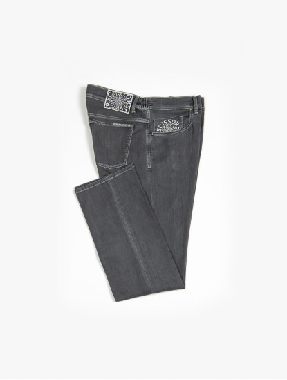 Scissor ScriptorMen's Grey Jeansimage895