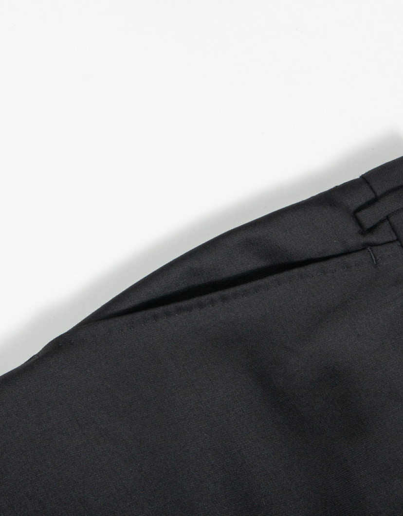 Patrick Hellmann Collection Black Wool Men's Trousers image
