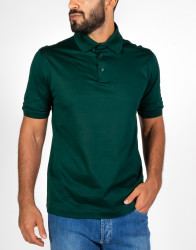 Patrick-Hellmann-Collection-Dark-Green-Polo-T-shirt-100-Cotton-thumbnail-1 Patrick Hellmann Collection Dark Green Polo T-shirt 100% Cotton  thumbnail 1