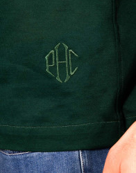 Patrick-Hellmann-Collection-Dark-Green-Polo-T-shirt-100-Cotton-thumbnail-6 Patrick Hellmann Collection Dark Green Polo T-shirt 100% Cotton  thumbnail 6