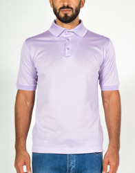 Patrick-Hellmann-Collection-Lilac-Polo-T-shirt-100-Cotton-thumbnail-3 Patrick Hellmann Collection Lilac Polo T-shirt 100% Cotton thumbnail 3