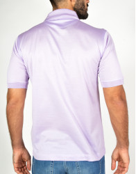 Patrick-Hellmann-Collection-Lilac-Polo-T-shirt-100-Cotton-thumbnail-5 Patrick Hellmann Collection Lilac Polo T-shirt 100% Cotton thumbnail 5