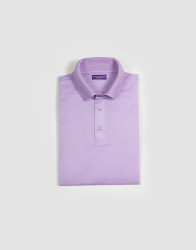 Patrick-Hellmann-Collection-Lilac-Polo-T-shirt-100-Cotton-thumbnail Patrick Hellmann Collection Lilac Polo T-shirt 100% Cotton thumbnail