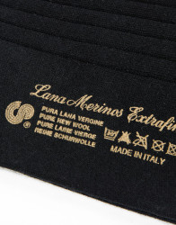 Patrick Hellmann Collection Black Wool Socks thumbnail 3