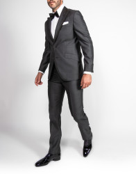 Patrick Hellmann Collection Black Elegance Suit 80% Wool 20% Silk thumbnail 2