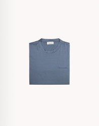 Castello d'Oro Gray-Blue Cotton T-Shirt 100% Cotton  thumbnail