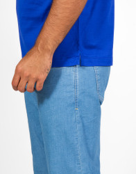 Patrick-Hellmann-Collection-Blue-Cotton-T-Shirt-100-Cotton-thumbnail-4 Patrick Hellmann Collection Blue Cotton T-Shirt 100% Cotton thumbnail 4