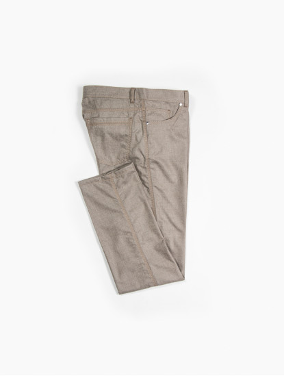 Castello-dOro-Straight-Leg-Wool-Trousers-image-445 Castello d'OroStraight Leg Wool Trousersimage445