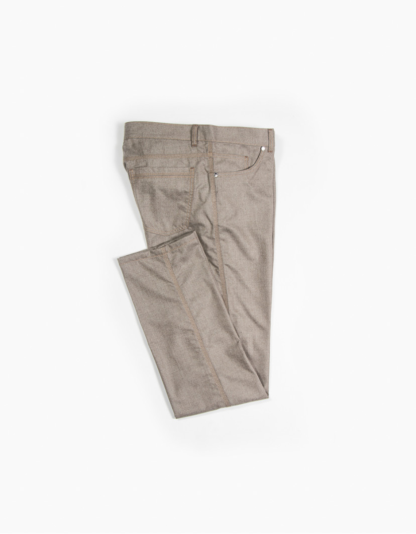 Castello-dOro-Straight-Leg-Wool-Trousers-image Castello d'Oro Straight Leg Wool Trousers image