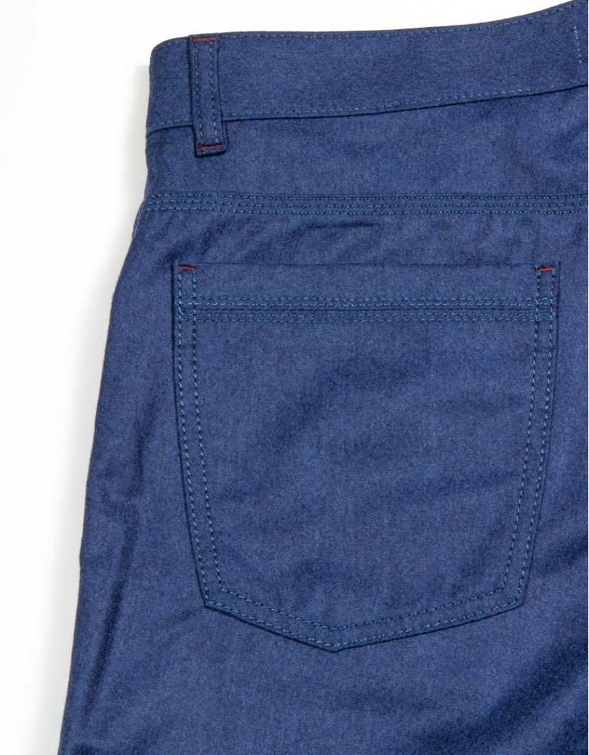 Castello d'Oro Straight Leg Wool Trousers image