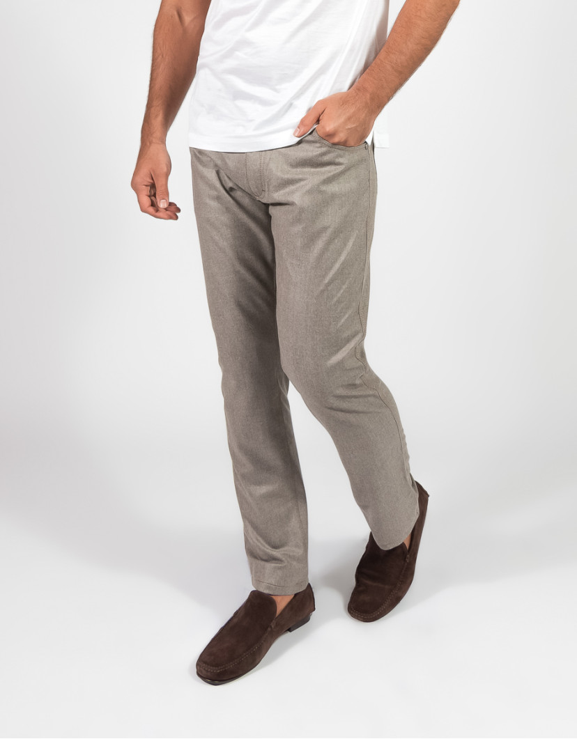 Castello-dOro-Straight-Leg-Wool-Trousers-image Castello d'Oro Straight Leg Wool Trousers image
